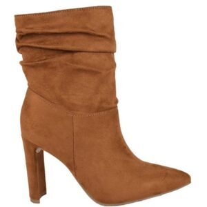 Delicious Women's Hazel Tan Public-S Mid-Calf Short Slouch Shoes Size 9